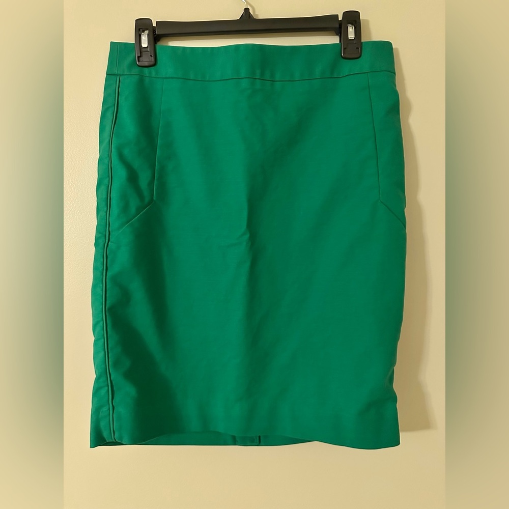 The Limited Green Pencil Skirt